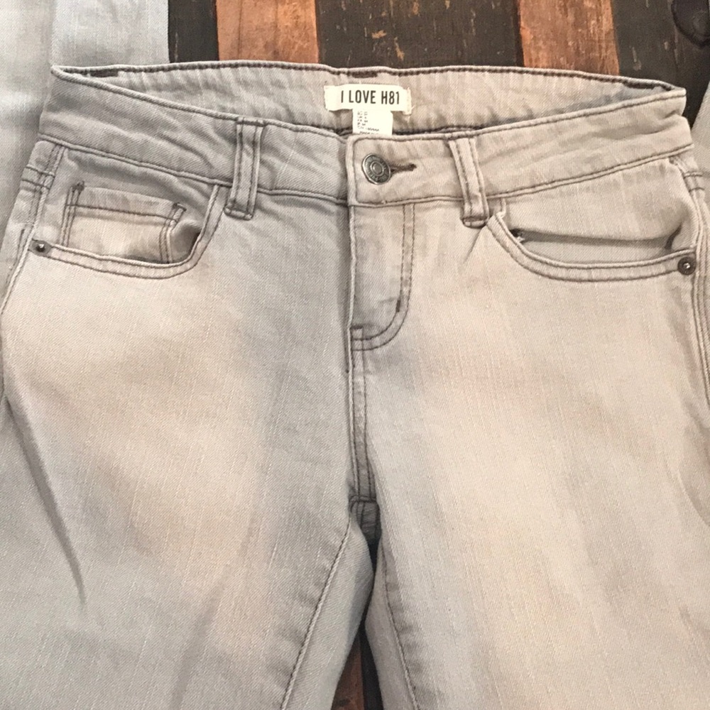 Heritage 81 Grey Skinny Jeans Size 25